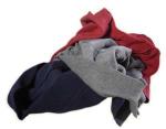 Colored Sweat Wiping Rags, 25 Lb Box